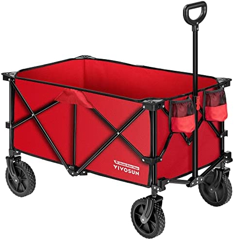 Vivosun Heavy Duty Folding Utility Cart