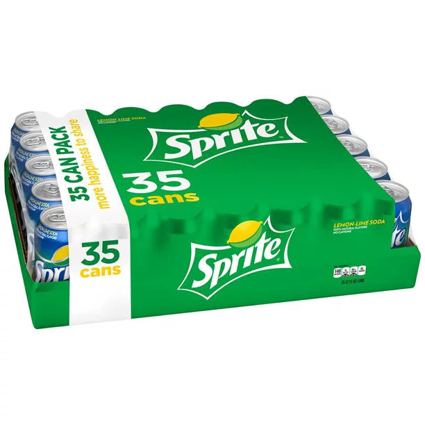 SPRITE 35 CANS PER CASE