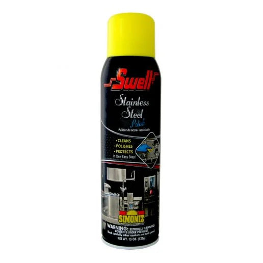 SIMONIZ  SWELL AEROSOL STAINLESS STEEL POLISH